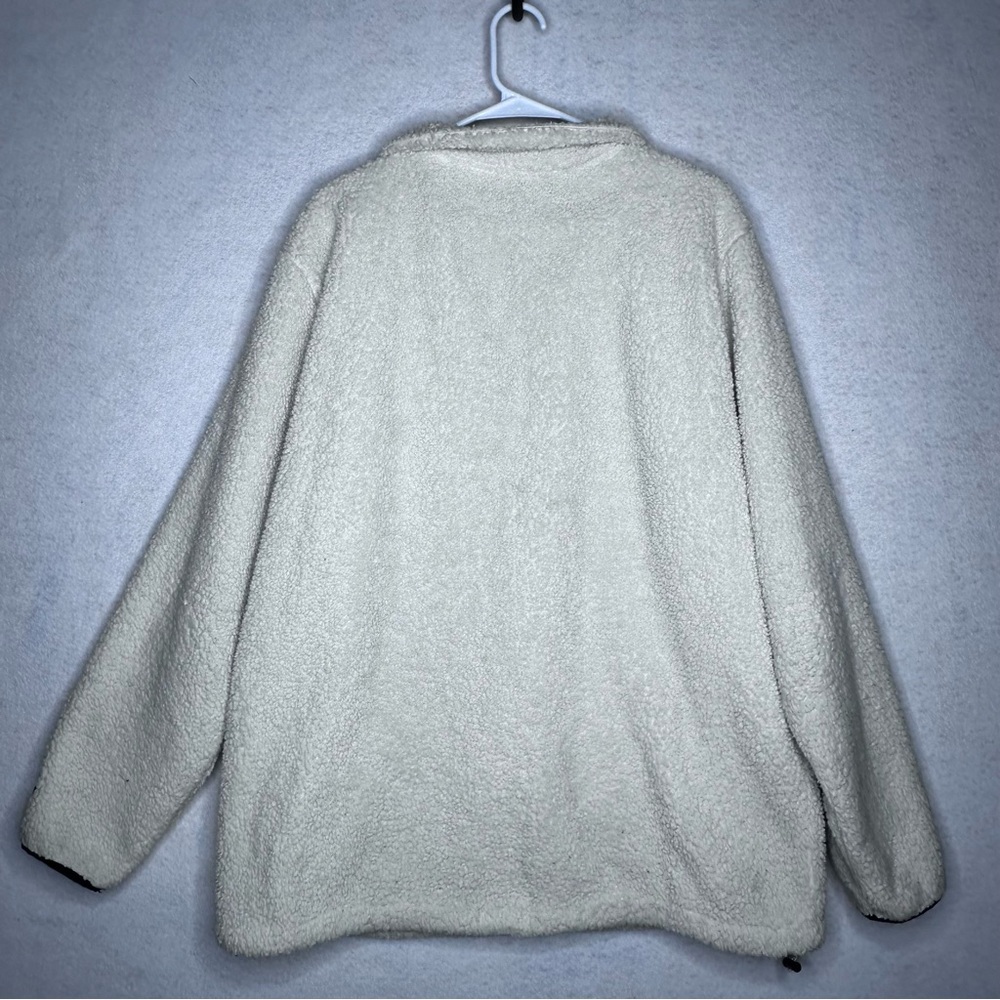 PacSun Sherpa Fleece Half-Zip Pullover – Size XL - Picture 2 of 4